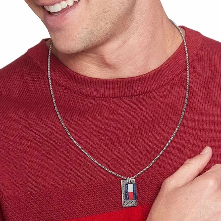Tommy Hilfiger THJ2790454 Erkek Kolye - 2