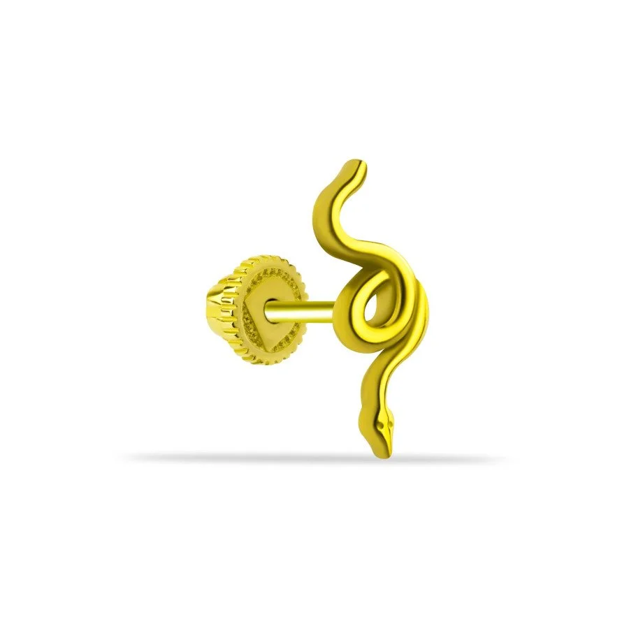 Snake Gold Helix Piercing - 1
